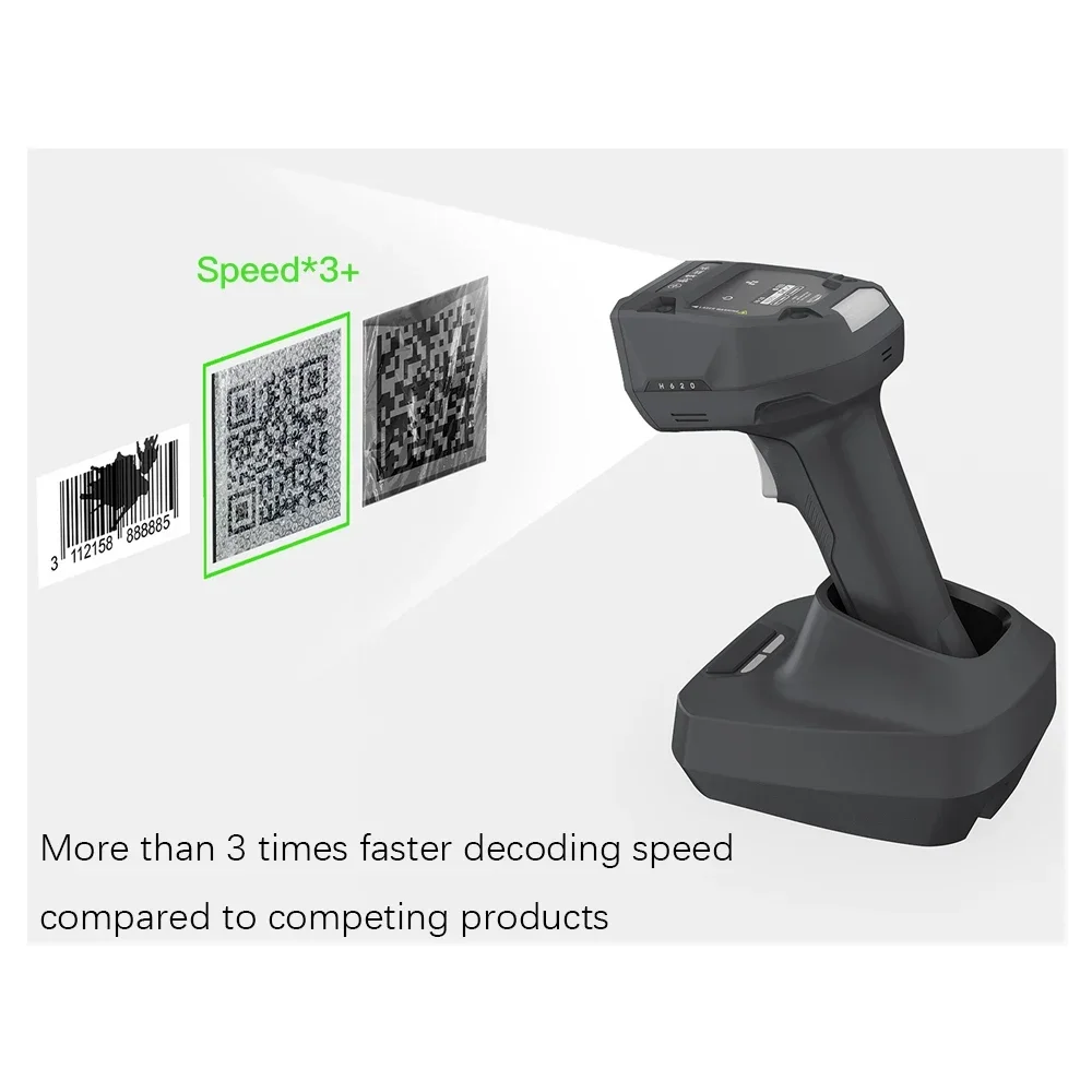 IN STOCK Handheld H620 Industrial Barcode Scanner with for Bluetooth Wireless Universal Code Reader Stock Availability
IN STOCK Handheld H620 Industrial Barcode Scanner with for Bluetooth Wireless Universal Code Reader Stock Availability