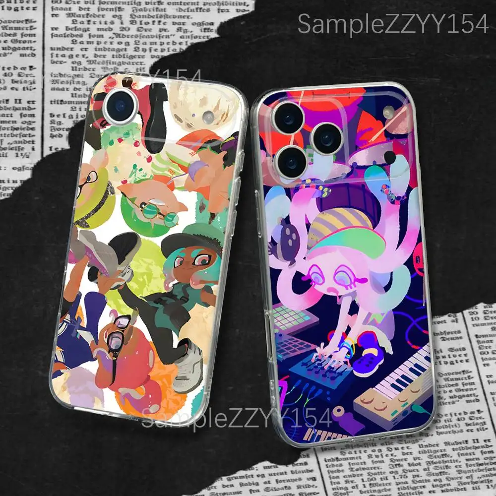 S-SplatoonS Game For iPhone 17,16,15,14,13,12,11 Plus,Pro,Max,XR,XS,X,7,8 Plus,SE,Mini Transparent Thin Phone Case
S-SplatoonS Game For iPhone 17,16,15,14,13,12,11 Plus,Pro,Max,XR,XS,X,7,8 Plus,SE,Mini Transparent Thin Phone Case