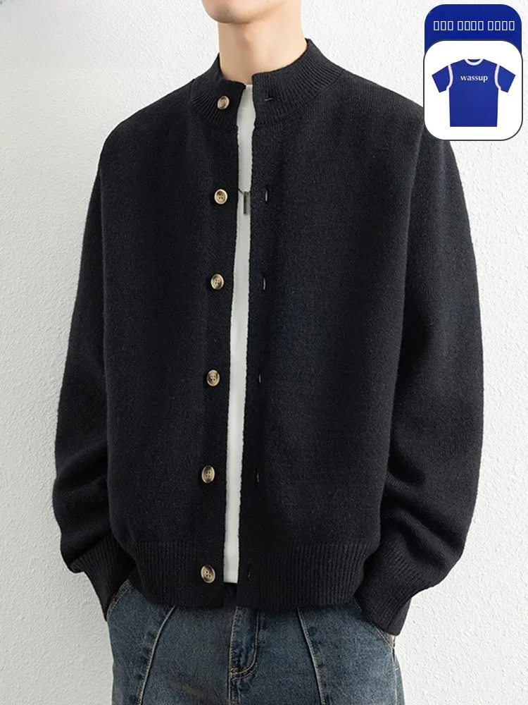 Модный вязаный кардиган-свитер Wassup Dozen: утепленная повседневная верхняя одежда для молодых мужчин, коллекция 2025 года
Модный вязаный кардиган-свитер Wassup Dozen: утепленная повседневная верхняя одежда для молодых мужчин, коллекция 2025 года