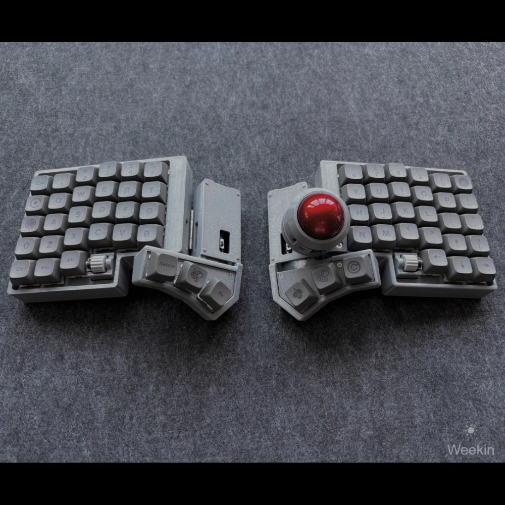 WK CCK-BALL Split Mechanical Keyboard Kit Bluetooth Dual Mode Hot-Swap ZMK/QMK Custom Adjustable Angle Ergonomic Office Keyboard
WK CCK-BALL Split Mechanical Keyboard Kit Bluetooth Dual Mode Hot-Swap ZMK/QMK Custom Adjustable Angle Ergonomic Office Keyboard