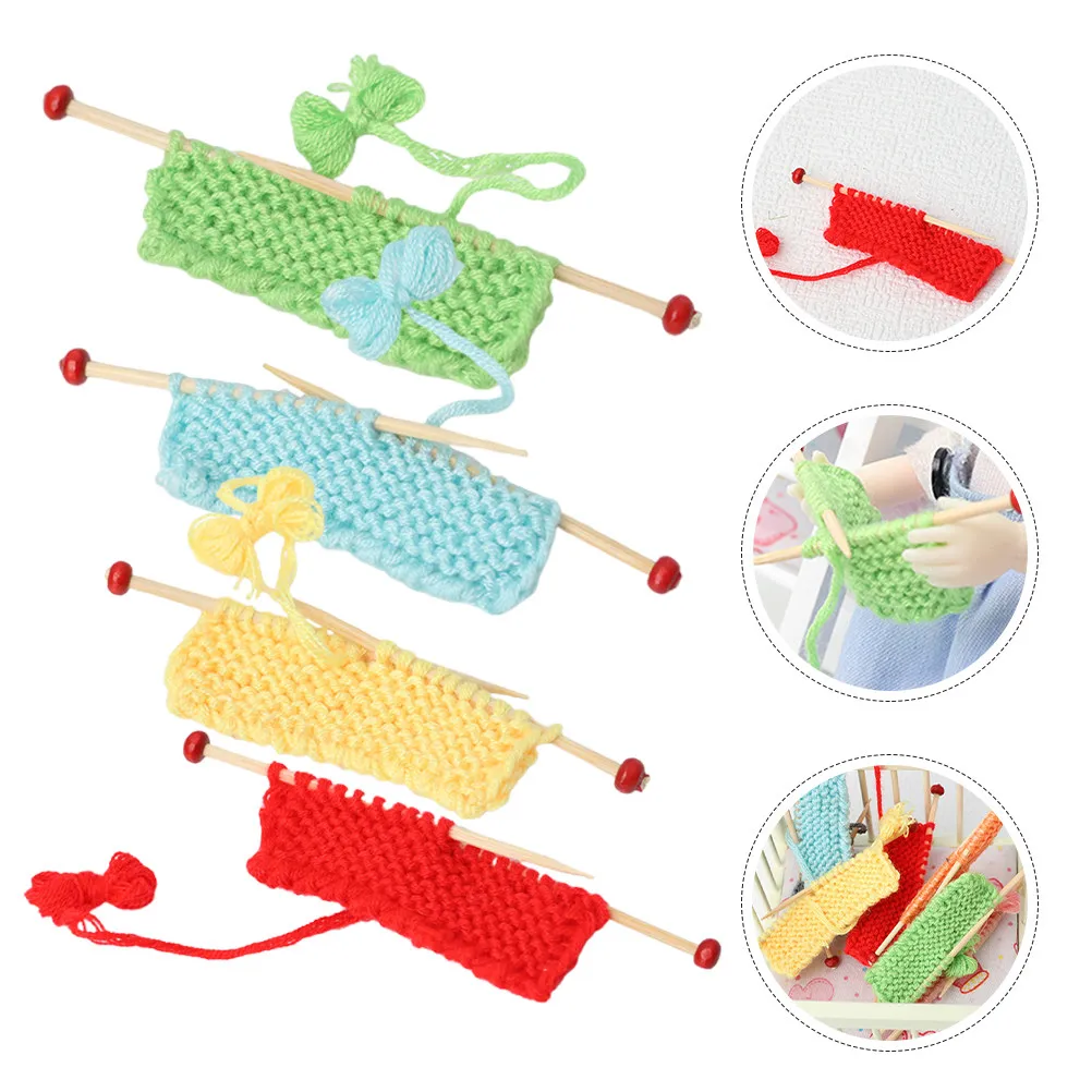 4Pcs Mini Knitting Sweater Lovely Small House Decoration Micro Scene Ornament DIY Craft Bedroom Living Room Supplies
4Pcs Mini Knitting Sweater Lovely Small House Decoration Micro Scene Ornament DIY Craft Bedroom Living Room Supplies