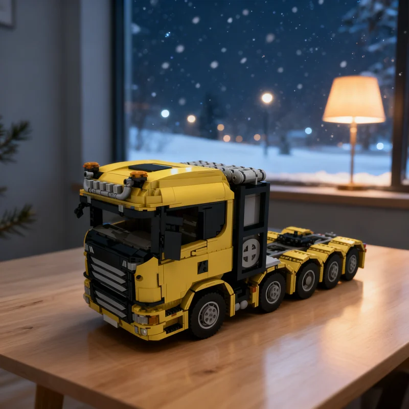 3937pcs MOC Custom 10x4 6 SLT Truck Yellow Technical Model Building Blocks Architecture Christmas Gifts Toy Idea Education DIY
3937pcs MOC Custom 10x4 6 SLT Truck Yellow Technical Model Building Blocks Architecture Christmas Gifts Toy Idea Education DIY