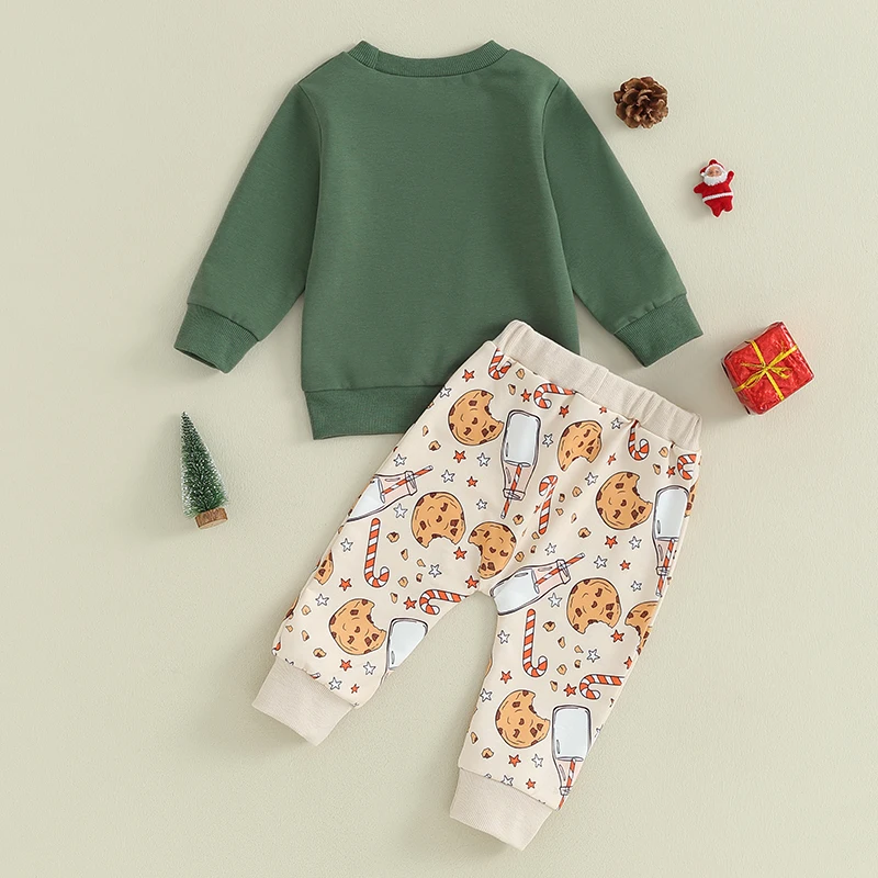 Toddler Girls Winter Outfit Long Sleeve Reindeer Print Sweatshirt and Snowflake Print Pants Set Christmas Clothes for Baby Girls
Toddler Girls Winter Outfit Long Sleeve Reindeer Print Sweatshirt and Snowflake Print Pants Set Christmas Clothes for Baby Girls
