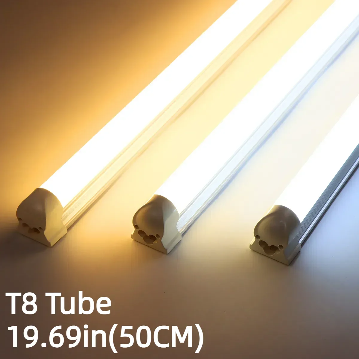 Integrated T8 Aluminum LED Light Bars, 50cm, 1-6PCS Linkable, 2835SMD, EU 220V for Warehouse Kitchen Barbershop Garage
Integrated T8 Aluminum LED Light Bars, 50cm, 1-6PCS Linkable, 2835SMD, EU 220V for Warehouse Kitchen Barbershop Garage