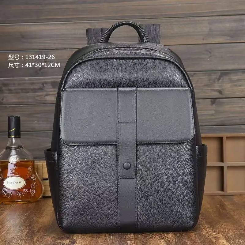 2026 New Brand Genuine Leather Men Backpacks Fashion Real Natural Leather Student Backpack Boy Luxury Computer Laptop Bag
2026 New Brand Genuine Leather Men Backpacks Fashion Real Natural Leather Student Backpack Boy Luxury Computer Laptop Bag
