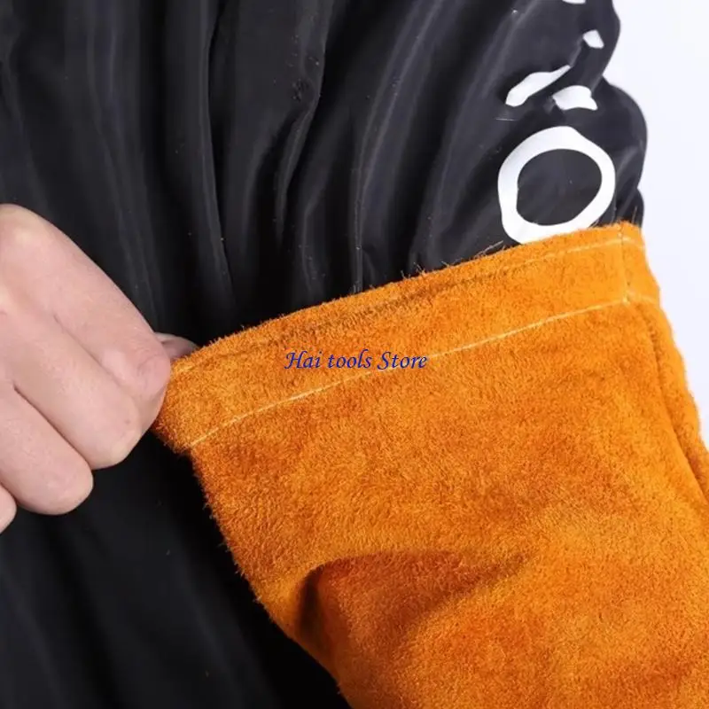 X37E Comfortable Leather Welding Sleeves Arm Protections Cover Ensuring Security And Durability In Hot Conditions
X37E Comfortable Leather Welding Sleeves Arm Protections Cover Ensuring Security And Durability In Hot Conditions