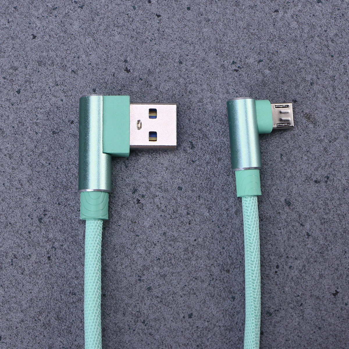 1M Right Angle USB Micro Cable Braided USB 24 A to 90 Degree Data Cable Cord for Universal Phone (Green)
1M Right Angle USB Micro Cable Braided USB 24 A to 90 Degree Data Cable Cord for Universal Phone (Green)