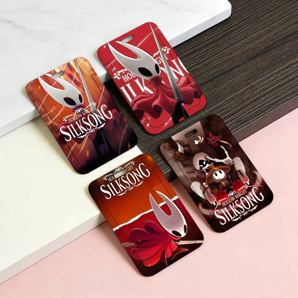 Game H-Hollow Knight Silksong w Lanyard Work ID Bag Bus Student Photo Card Holder Badge Employee Plastic Slide Cover
Game H-Hollow Knight Silksong w Lanyard Work ID Bag Bus Student Photo Card Holder Badge Employee Plastic Slide Cover