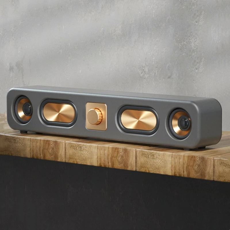 Portable Wireless Bluetooth Audio Retro Sound Bar Fever Audio Hi-fi Subwoofer Rechargeable High Volume E-3404 Bluetooth Speakers
Portable Wireless Bluetooth Audio Retro Sound Bar Fever Audio Hi-fi Subwoofer Rechargeable High Volume E-3404 Bluetooth Speakers