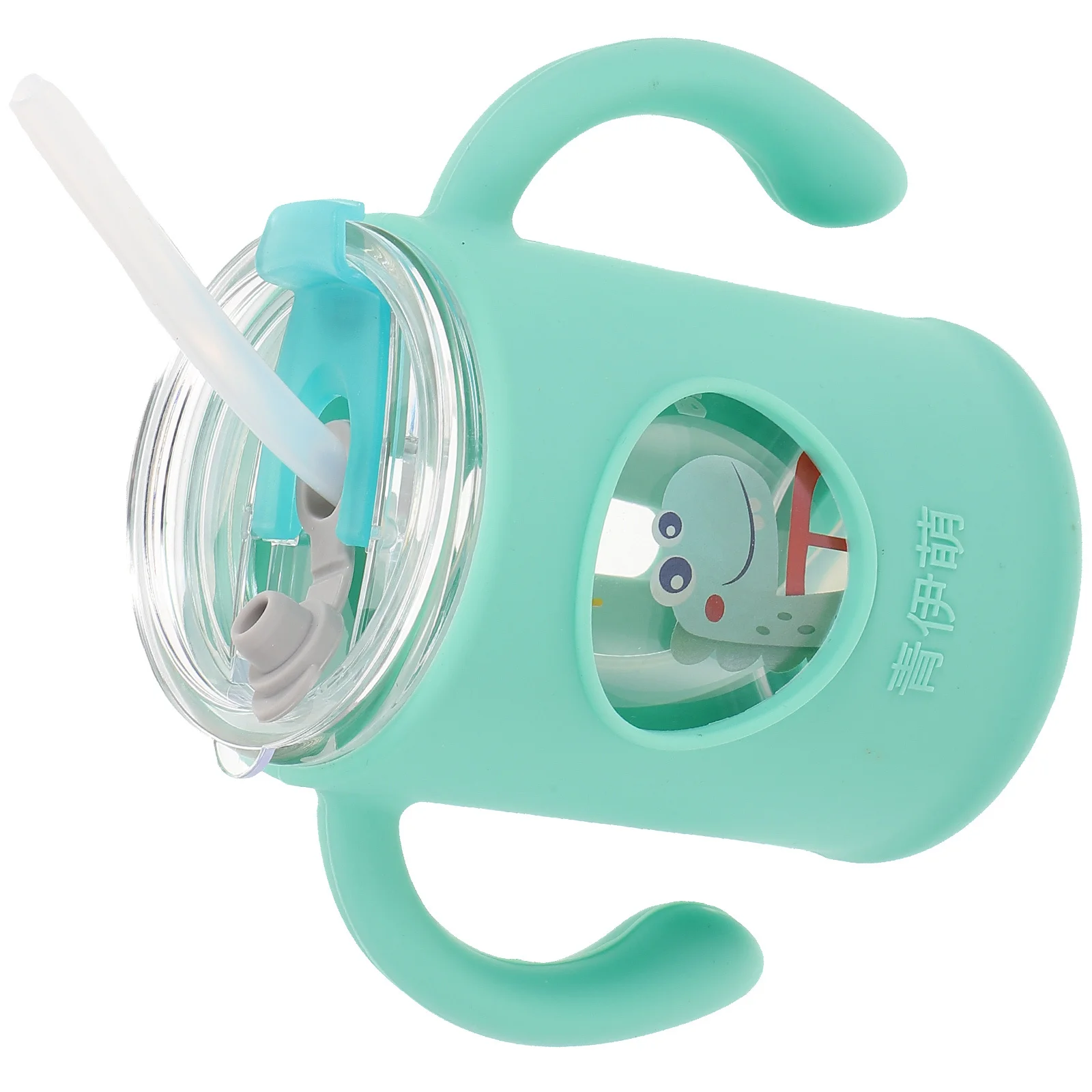 Shatterproof Glass Toddler Cup with Handle and Straw Baby Use Milk Cup Adorable Cartoon Design Leak Proof Kids Water Tumbler
Shatterproof Glass Toddler Cup with Handle and Straw Baby Use Milk Cup Adorable Cartoon Design Leak Proof Kids Water Tumbler
