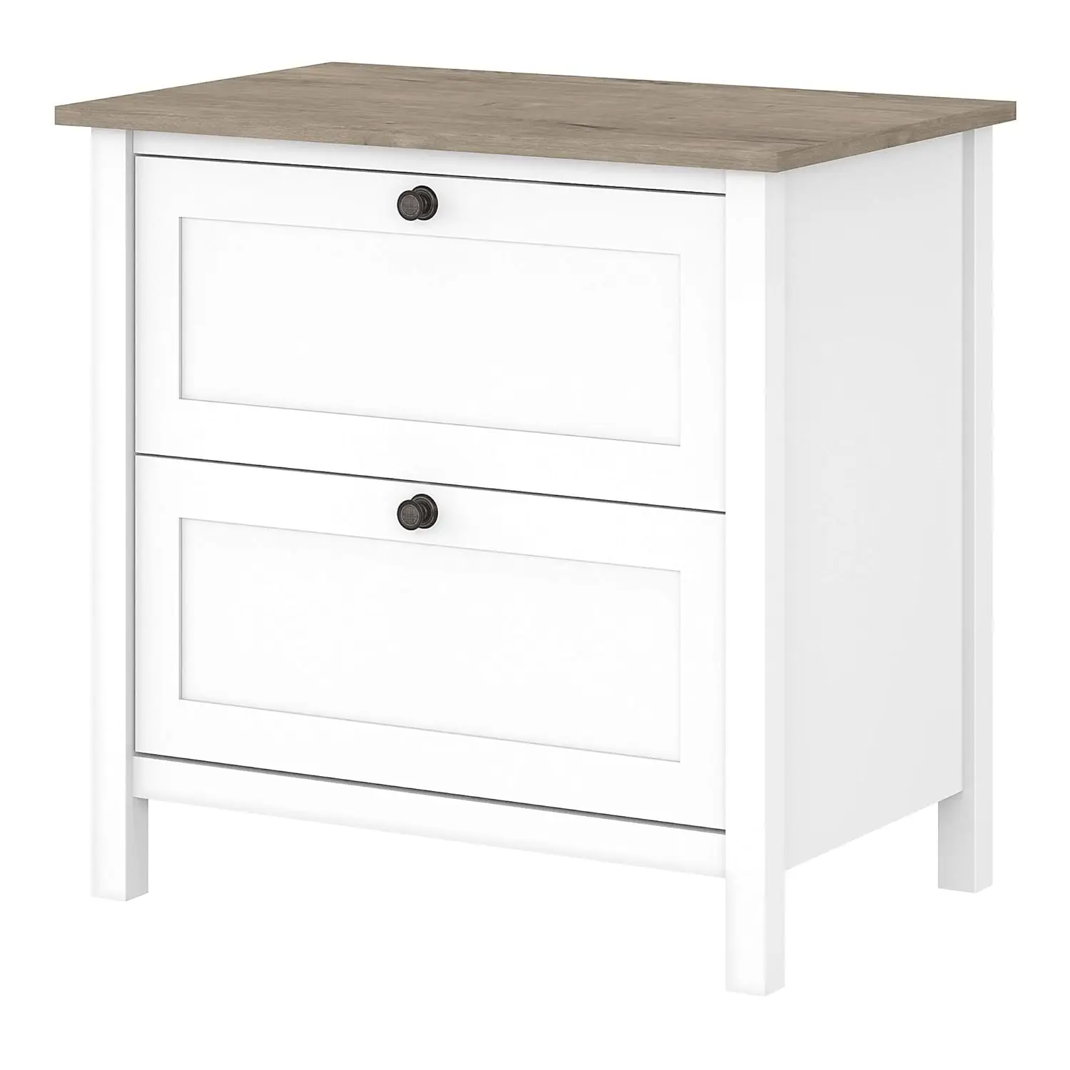 #2 Drawer Lateral File Cabinet White Rustic MDF, Customized
#2 Drawer Lateral File Cabinet White Rustic MDF, Customized