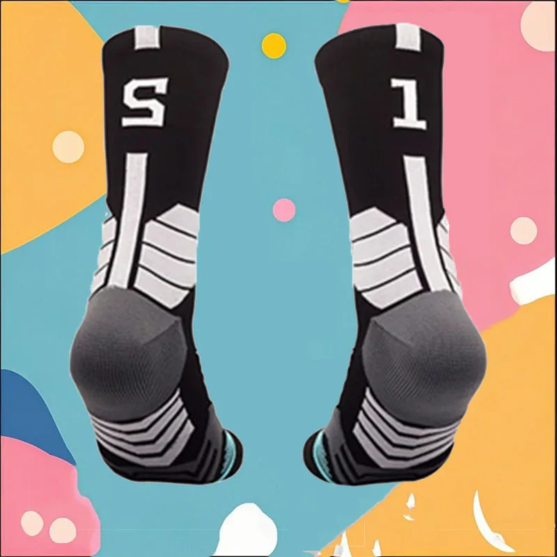 Basketball White Socks Free Black Combination Number Professional Running Thick Sports Socks Non-slip Towel Bottom Socks
Basketball White Socks Free Black Combination Number Professional Running Thick Sports Socks Non-slip Towel Bottom Socks