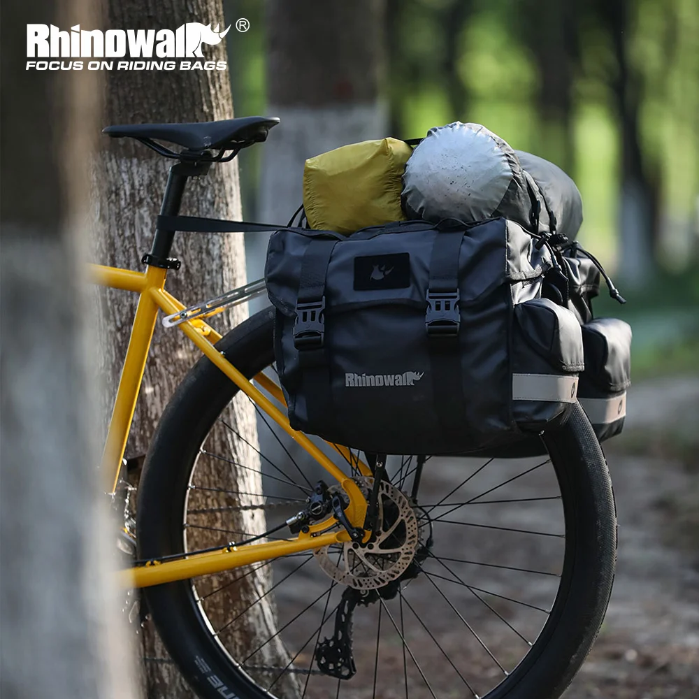 Rhinowalk Bike Pannier Bag Waterproof Dry Cycling Back Rack Side Bag 22/40/50L Large Size Fit 29-35CM Length Rack Long Distance
Rhinowalk Bike Pannier Bag Waterproof Dry Cycling Back Rack Side Bag 22/40/50L Large Size Fit 29-35CM Length Rack Long Distance