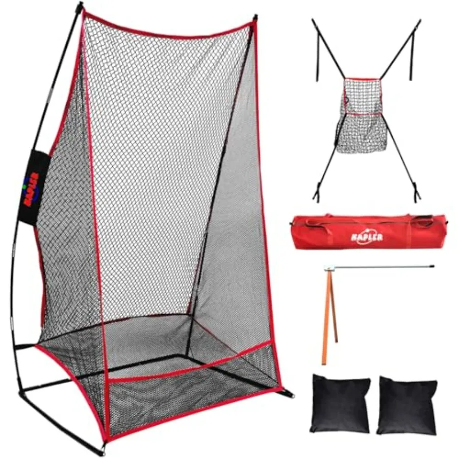 Football Kicking Net for Field Goals - 3x6FT Portable Football Net for Throwing with Target Zone Attachment and Holder Tee - Si
Football Kicking Net for Field Goals - 3x6FT Portable Football Net for Throwing with Target Zone Attachment and Holder Tee - Si