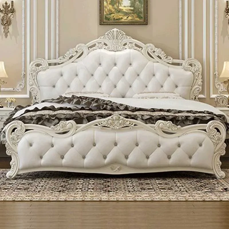 American Luxury Double Bed Frame European Style Comferter Queen Twin Bed Luxury Princess Modern Cama Box Casal Furniture Home
American Luxury Double Bed Frame European Style Comferter Queen Twin Bed Luxury Princess Modern Cama Box Casal Furniture Home