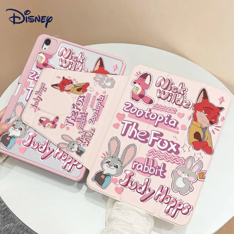 Чехол для iPad Disney Zootopia Judy Nick, противоударный чехол «все включено» для пары iPad, милый мультяшный новый стиль, нишевый подарок на день рождения
Чехол для iPad Disney Zootopia Judy Nick, противоударный чехол «все включено» для пары iPad, милый мультяшный новый стиль, нишевый подарок на день рождения