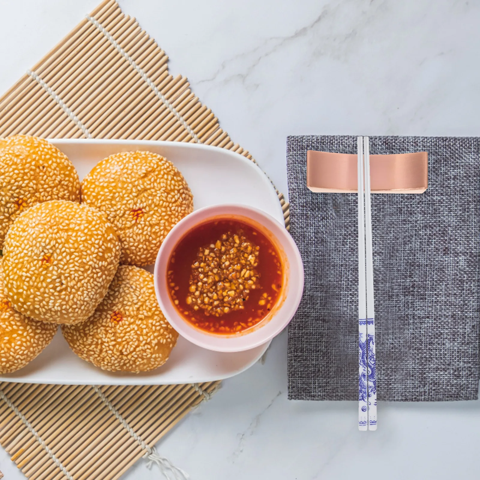 5 Pcs Chopsticks Holders Creative Rest Pillow Stainless Steel Stands Travel Cutlery
5 Pcs Chopsticks Holders Creative Rest Pillow Stainless Steel Stands Travel Cutlery