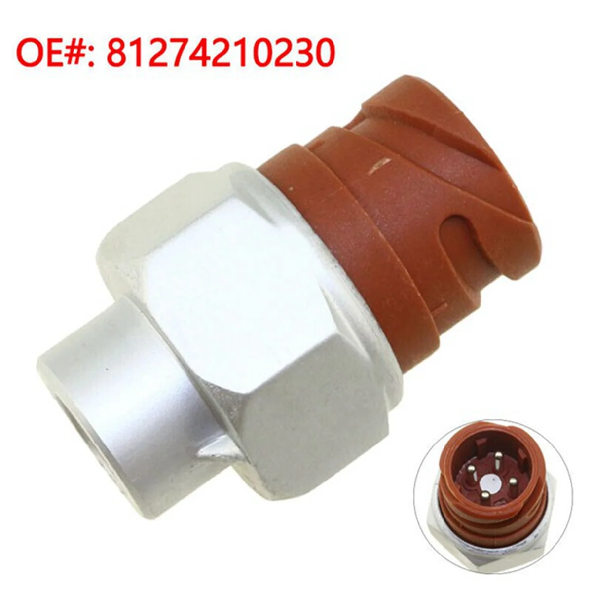 New Air Pressure Sensor Switch for MAN TRUCK TGA TGL TGM TGS TGX 81274210230 81274210246 81274210262 81274210184—L49A
New Air Pressure Sensor Switch for MAN TRUCK TGA TGL TGM TGS TGX 81274210230 81274210246 81274210262 81274210184—L49A