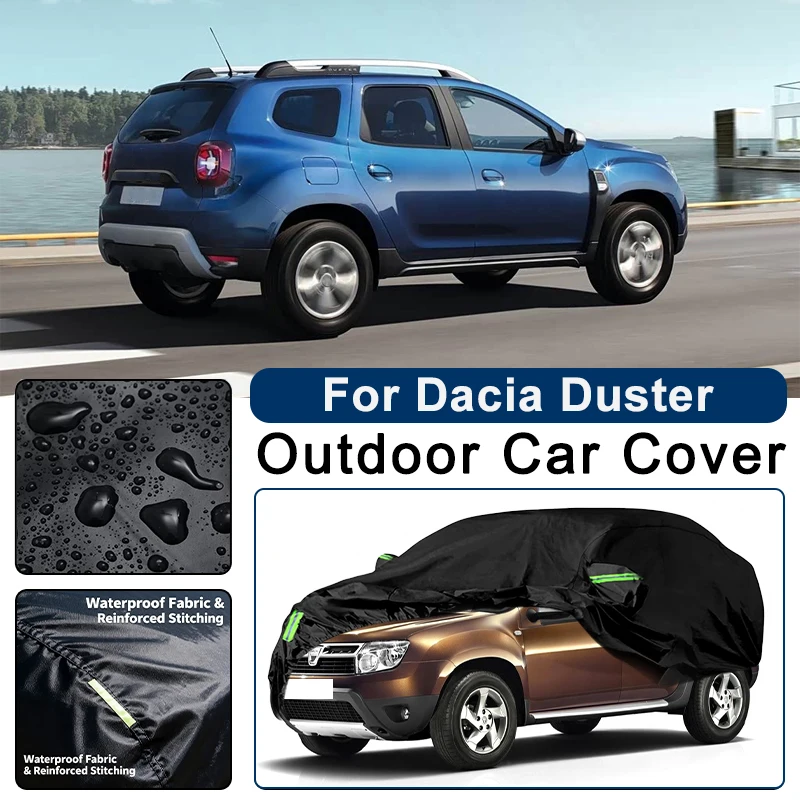 Outdoor Car Cover Waterproof Dustproof UV Sun Protection, Full Car Protector Exterior Accessories For Dacia Duster HS HM
Outdoor Car Cover Waterproof Dustproof UV Sun Protection, Full Car Protector Exterior Accessories For Dacia Duster HS HM