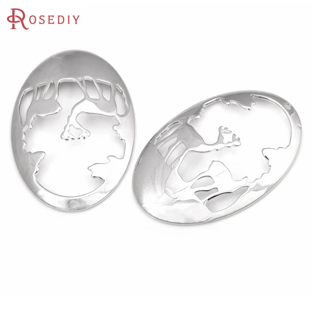 4PCS Platinum Color Brass Oval Deer Charms Pendants High Quality Diy Jewelry Making Necklace Earrings Accessories for Women
4PCS Platinum Color Brass Oval Deer Charms Pendants High Quality Diy Jewelry Making Necklace Earrings Accessories for Women