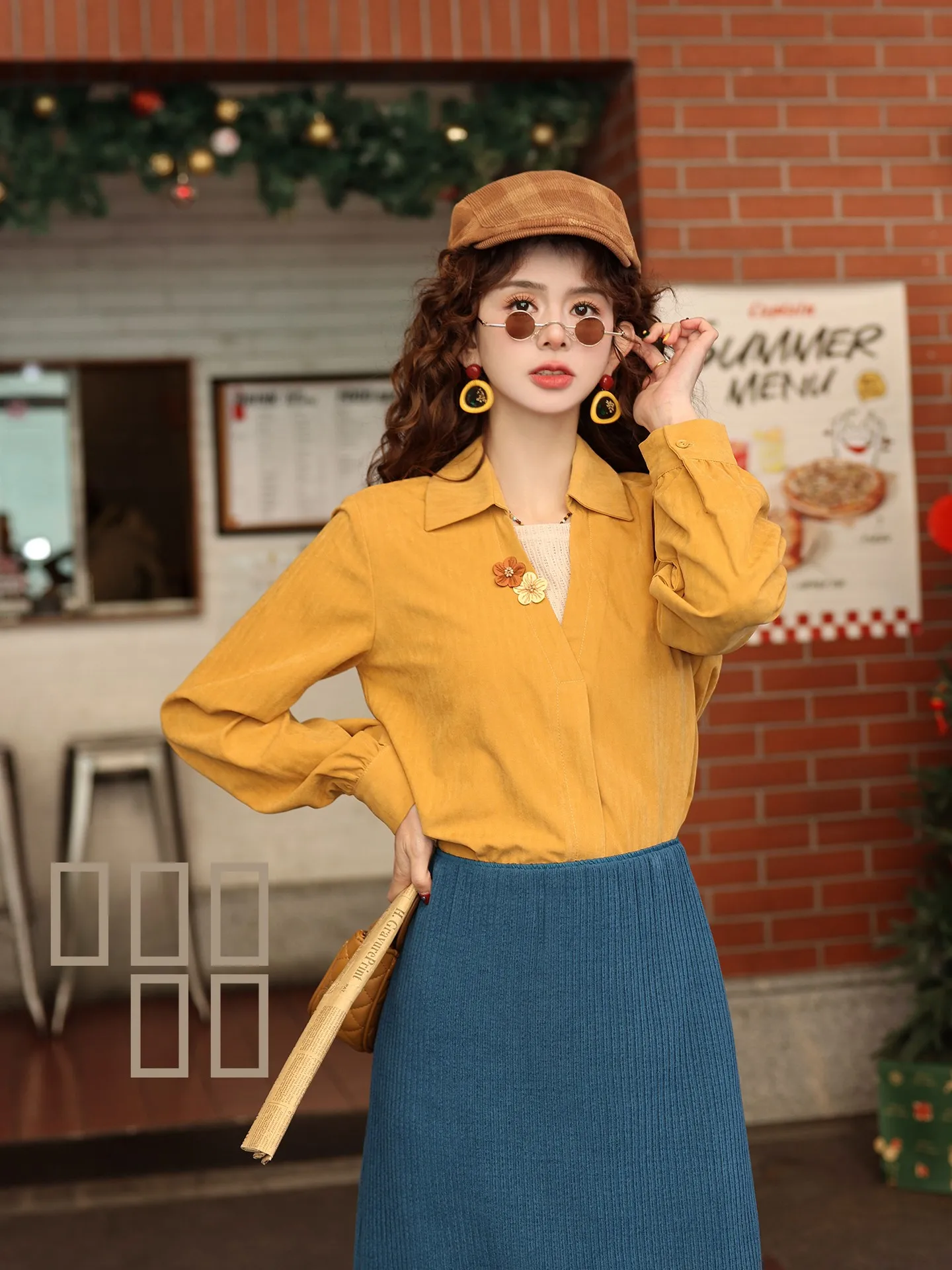 Женская свободная универсальная элегантная блузка Chen Jiajie Changjiang ngxia с длинным рукавом, желтая, из полиэфирного волокна
Женская свободная универсальная элегантная блузка Chen Jiajie Changjiang ngxia с длинным рукавом, желтая, из полиэфирного волокна