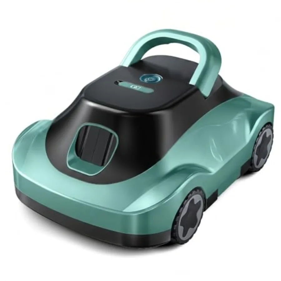 Robotic Pool Cleaner for above-ground and inground pools up to 2, 200 sq.ft, ABS plastic body, black-gray, strong suction, 180-
Robotic Pool Cleaner for above-ground and inground pools up to 2, 200 sq.ft, ABS plastic body, black-gray, strong suction, 180-