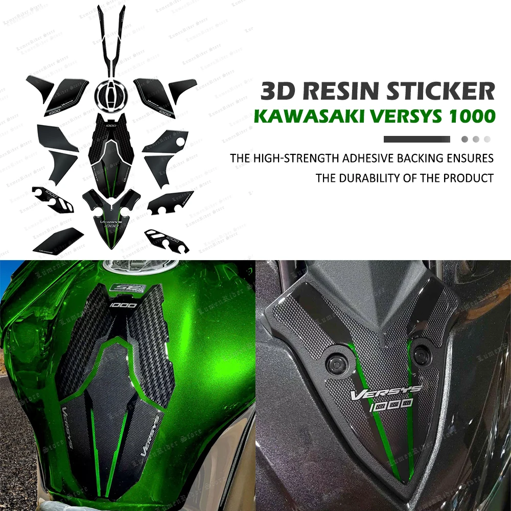 Motorcycle Fuel Tank Sticker Oil Gas Cap Cover Protector Decals Kit 3D Resin sticker kit For KAWASAKI VERSYS 1000 2019 2020
Motorcycle Fuel Tank Sticker Oil Gas Cap Cover Protector Decals Kit 3D Resin sticker kit For KAWASAKI VERSYS 1000 2019 2020