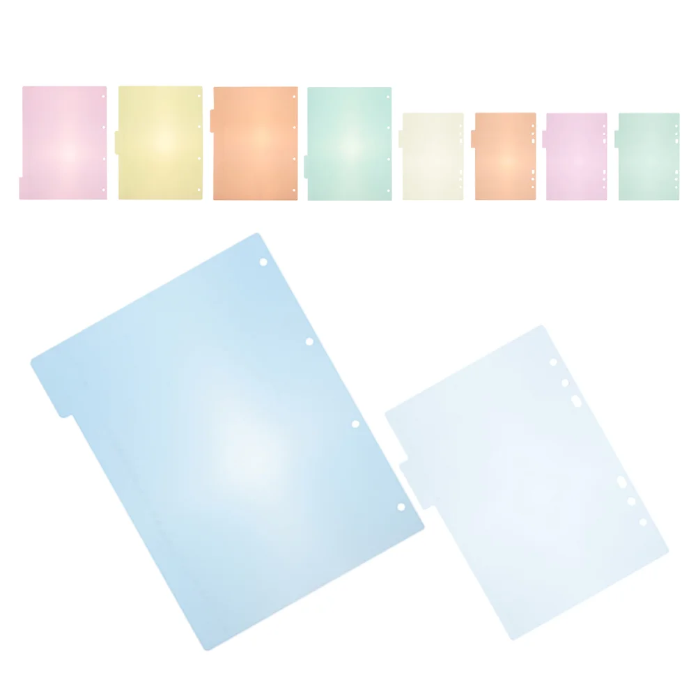 Loose-leaf Separators Notebooks Binder Tabs Divider Binders with Dividers Translucent Paper Clear
Loose-leaf Separators Notebooks Binder Tabs Divider Binders with Dividers Translucent Paper Clear