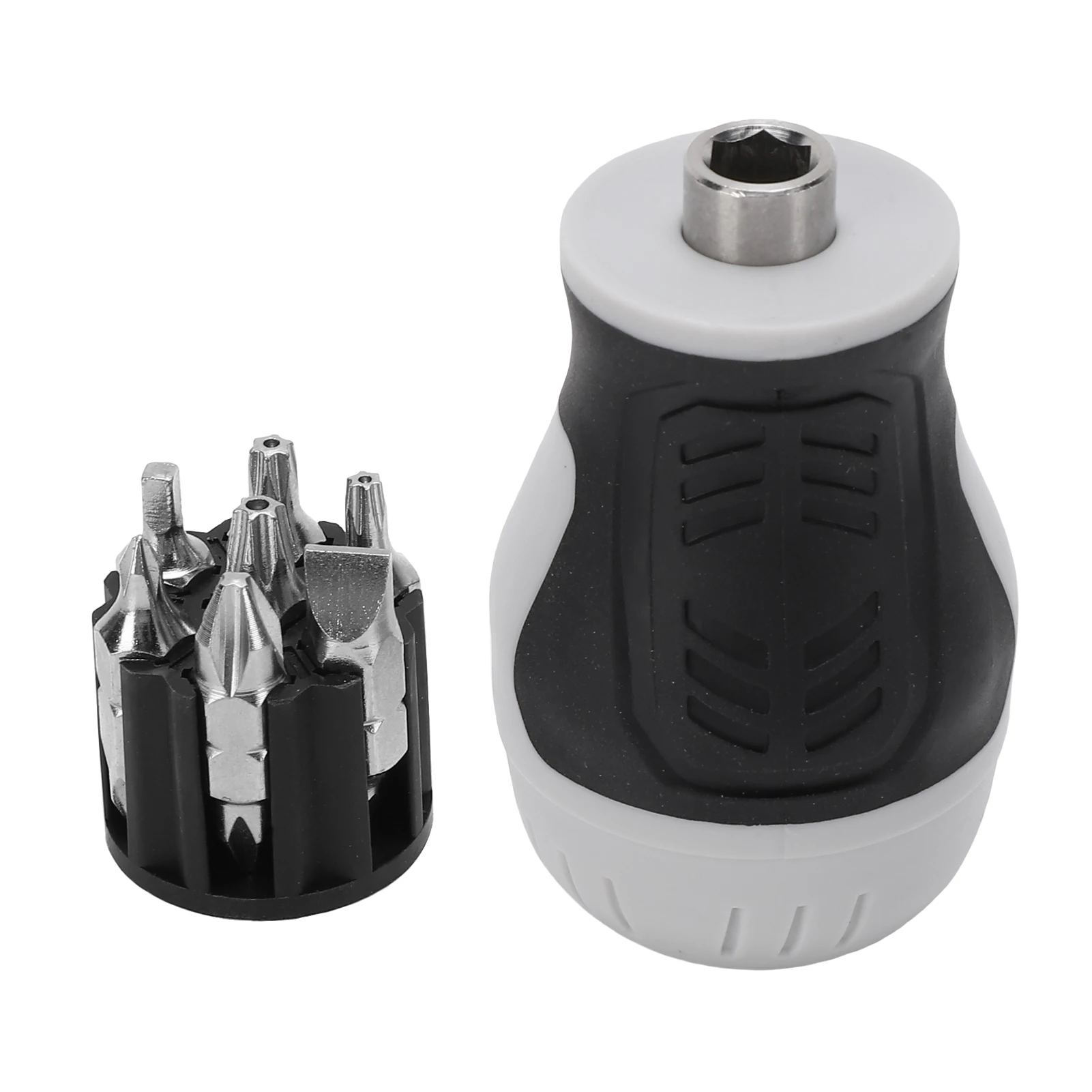 Набор отверток с короткой ручкой 15 в 1, портативные отвертки, короткая ручка с магнитными двусторонними битами CRV для электроники, колено
Набор отверток с короткой ручкой 15 в 1, портативные отвертки, короткая ручка с магнитными двусторонними битами CRV для электроники, колено