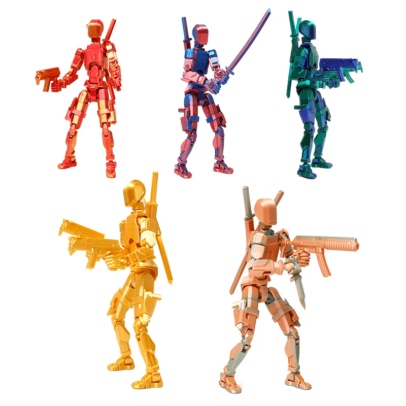 Многошарнирный подвижный робот с 3d принтом манекен Toyslucky 13 фигурки героев игрушки подарки
Многошарнирный подвижный робот с 3d принтом манекен Toyslucky 13 фигурки героев игрушки подарки