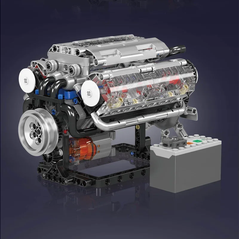 Yuxing Machinery V-8 цилиндрический двигатель для взрослых, собранный вручную сложный строительный блок, игрушечная модель для мальчика
Yuxing Machinery V-8 цилиндрический двигатель для взрослых, собранный вручную сложный строительный блок, игрушечная модель для мальчика