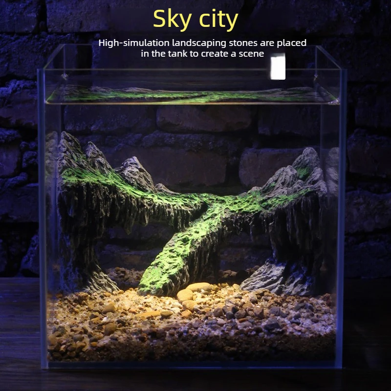 Fish Tank Decoration Aquarium Decoration Fish Aquarium Landscaping Rockeries Gorges Ornament Scenery and Mountains Valleys
Fish Tank Decoration Aquarium Decoration Fish Aquarium Landscaping Rockeries Gorges Ornament Scenery and Mountains Valleys