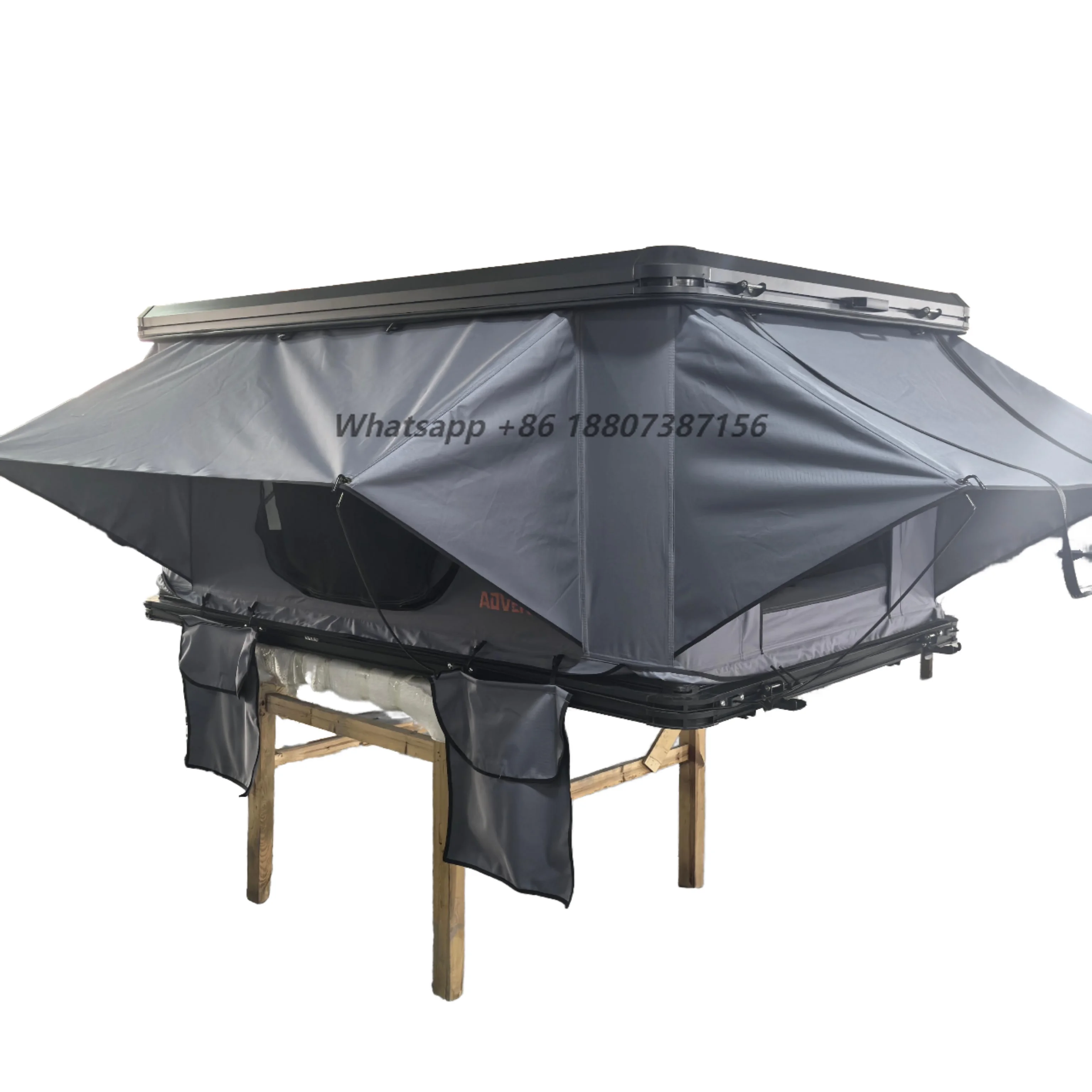 Modern Square Overland Pop-Up Camper Double-Layer Aluminum Shell Portable Oxford Fabric Roof-Four-Season Rooftop Camping Tent
Modern Square Overland Pop-Up Camper Double-Layer Aluminum Shell Portable Oxford Fabric Roof-Four-Season Rooftop Camping Tent