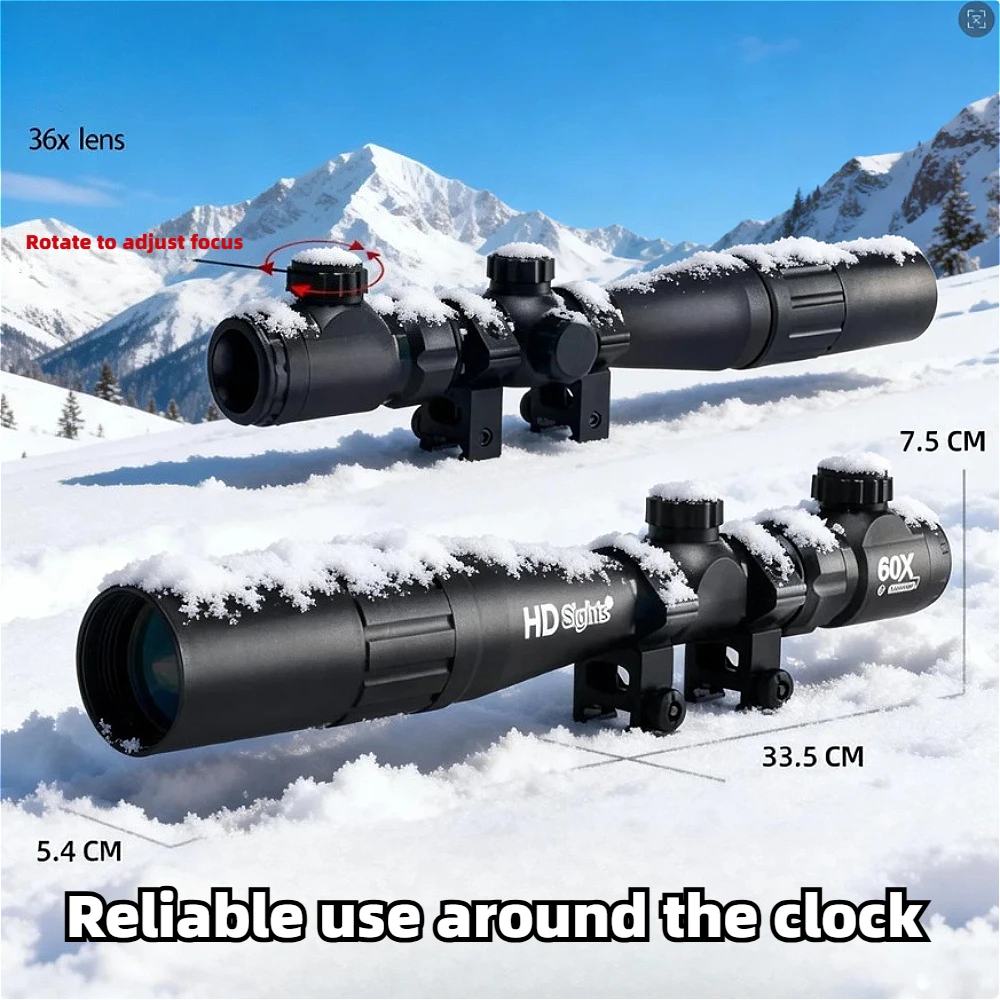 Игровой прицел-увеличитель для детей, для уличных командных игр, совместимый с 20-мм рельсом, с регулируемым зумом
Игровой прицел-увеличитель для детей, для уличных командных игр, совместимый с 20-мм рельсом, с регулируемым зумом