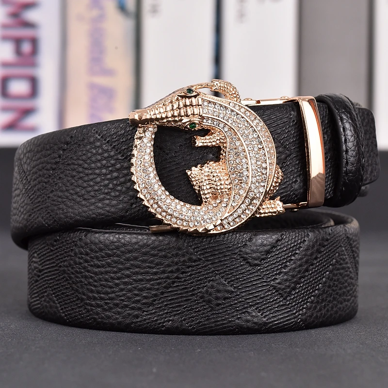 High Quality dermis Leather Men Belt Luxury Brand Designer Waistband Suit Jeans Formal Wear Famous Brand Automatic buckle Belts
High Quality dermis Leather Men Belt Luxury Brand Designer Waistband Suit Jeans Formal Wear Famous Brand Automatic buckle Belts