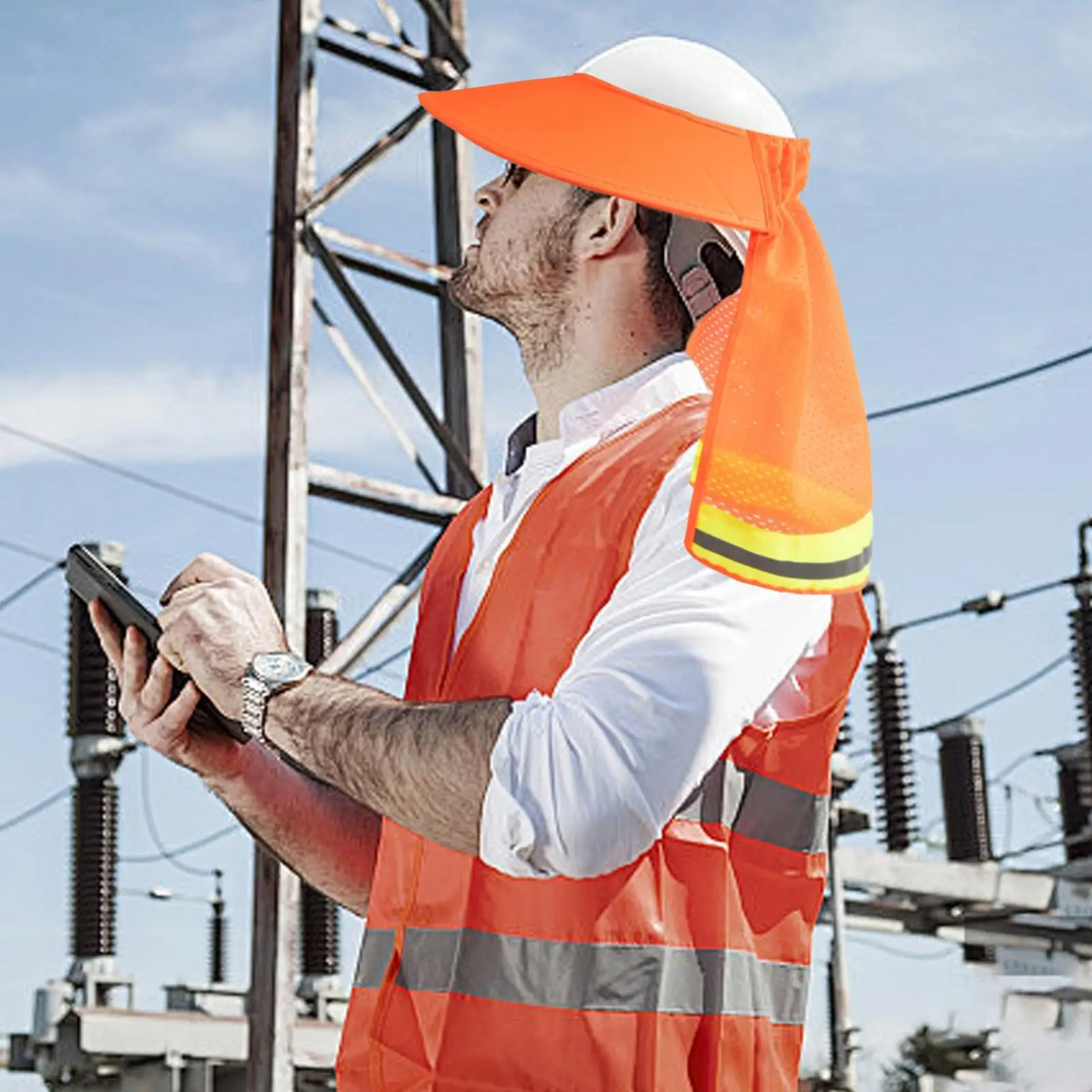 Sun Shade For Hard Hat Hard Hat Visor Sun Shade Adjustable Tightness Cap Attachment Anti-UV Breathable For Face Head Work Hiking
Sun Shade For Hard Hat Hard Hat Visor Sun Shade Adjustable Tightness Cap Attachment Anti-UV Breathable For Face Head Work Hiking