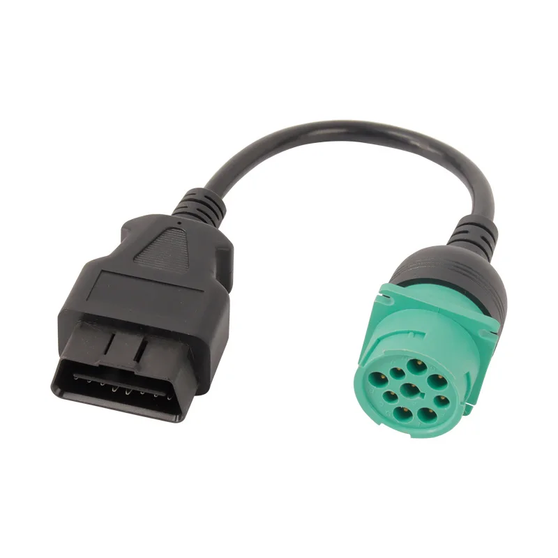 Heavy Truck OBD Diagnostic Line for Dongfeng OBD2 16 Pin Male for Cummins 9 Pin Engine Connection Cable
Heavy Truck OBD Diagnostic Line for Dongfeng OBD2 16 Pin Male for Cummins 9 Pin Engine Connection Cable