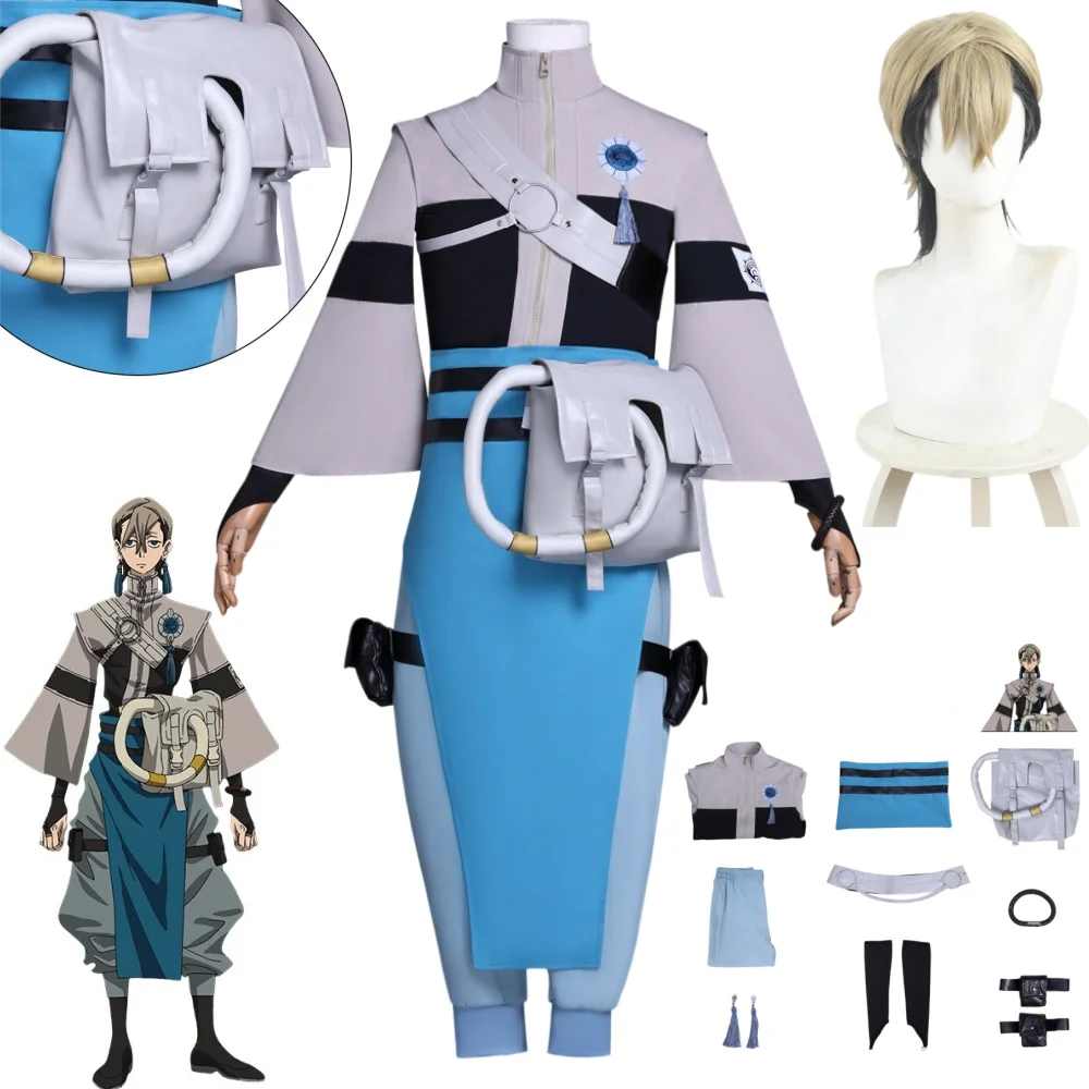 GACHIAKUTA Zanka Cosplay Costume AKUTA Zanka Nijiku Top Pants Waist bag Earrings Synthetic Wig Outfit Party Carnival Halloween
GACHIAKUTA Zanka Cosplay Costume AKUTA Zanka Nijiku Top Pants Waist bag Earrings Synthetic Wig Outfit Party Carnival Halloween