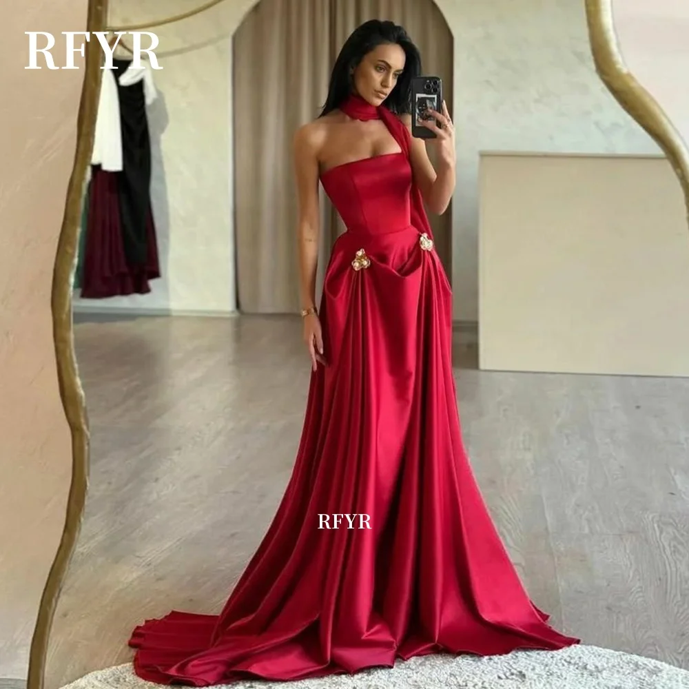 RFYR Evening Dresses A Line Prom Dress with Scarf Party Dress for Women Beaded Pleats Formal Dinner Dress Stain Customized
RFYR Evening Dresses A Line Prom Dress with Scarf Party Dress for Women Beaded Pleats Formal Dinner Dress Stain Customized