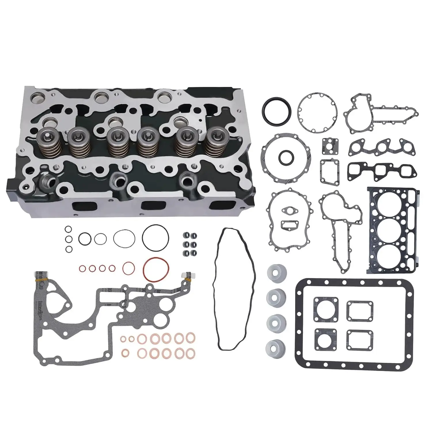 Complete Cylinder Head + Full Gasket Kit for D1703 Bobcat 238 325D 328C L3430DT
Complete Cylinder Head + Full Gasket Kit for D1703 Bobcat 238 325D 328C L3430DT