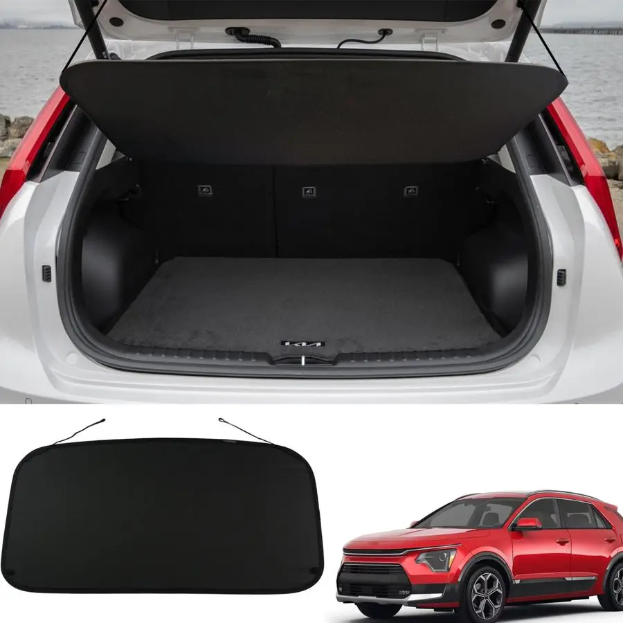 for Kia NIRO Cargo Cover 2023 2024 2025 2026 for Kia NIRO Accessories Black Trunk Cover Security Shield Shade
for Kia NIRO Cargo Cover 2023 2024 2025 2026 for Kia NIRO Accessories Black Trunk Cover Security Shield Shade