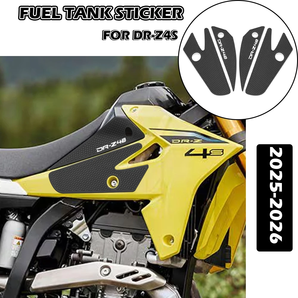 New DR-Z4S 2025-2026-Side Fuel Tank pad Tank Pads Protector Stickers Decal Gas Knee Grip Traction Pad Tankpad
New DR-Z4S 2025-2026-Side Fuel Tank pad Tank Pads Protector Stickers Decal Gas Knee Grip Traction Pad Tankpad