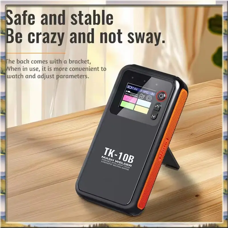 DHDL TK-10B Portable Professional Handheld Spot Portable Spot Welder Color Display Welding DIY Mini Welding Machine
DHDL TK-10B Portable Professional Handheld Spot Portable Spot Welder Color Display Welding DIY Mini Welding Machine