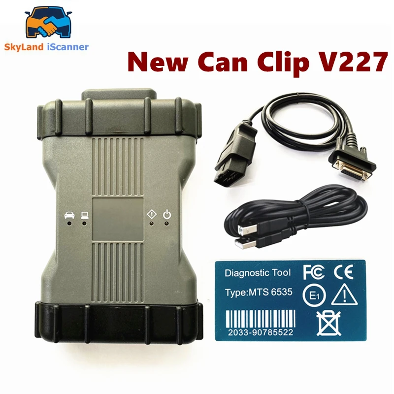 Best Quality V227/V9.21For Renault CAN CLIP WIFI Version Diagnostic Scanner Programming Tool OBD2 VCI For Renault Cars 2005-2023
Best Quality V227/V9.21For Renault CAN CLIP WIFI Version Diagnostic Scanner Programming Tool OBD2 VCI For Renault Cars 2005-2023