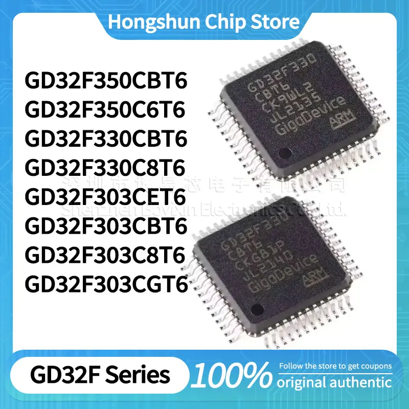 GD32F350CBT6 GD32F350C6T6 GD32F330CBT6 GD32F330C8T6 GD32F303CET6 GD32F303CBT6 GD32F303C8T6 GD32F303CGT6 CCT6 350C8T6 USB gadgets
GD32F350CBT6 GD32F350C6T6 GD32F330CBT6 GD32F330C8T6 GD32F303CET6 GD32F303CBT6 GD32F303C8T6 GD32F303CGT6 CCT6 350C8T6 USB gadgets