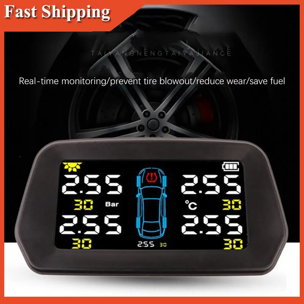 A90E-Car TPMS Tire Pressure Monitor Solar External Sensor Tire Pressure Alarm Monitoring System Control Spare Tire
A90E-Car TPMS Tire Pressure Monitor Solar External Sensor Tire Pressure Alarm Monitoring System Control Spare Tire