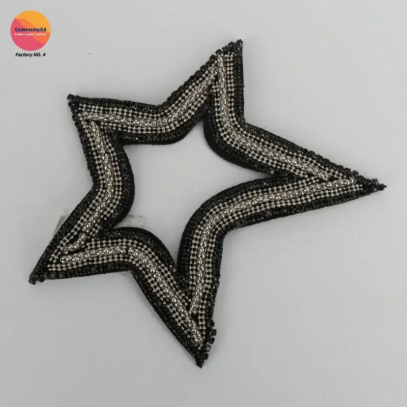 New Star Cloth Sticker Rhinestone Size Pentagram Patch Sticker Handmade Beads Children's Decorative Sticker Clothing Accessories
New Star Cloth Sticker Rhinestone Size Pentagram Patch Sticker Handmade Beads Children's Decorative Sticker Clothing Accessories