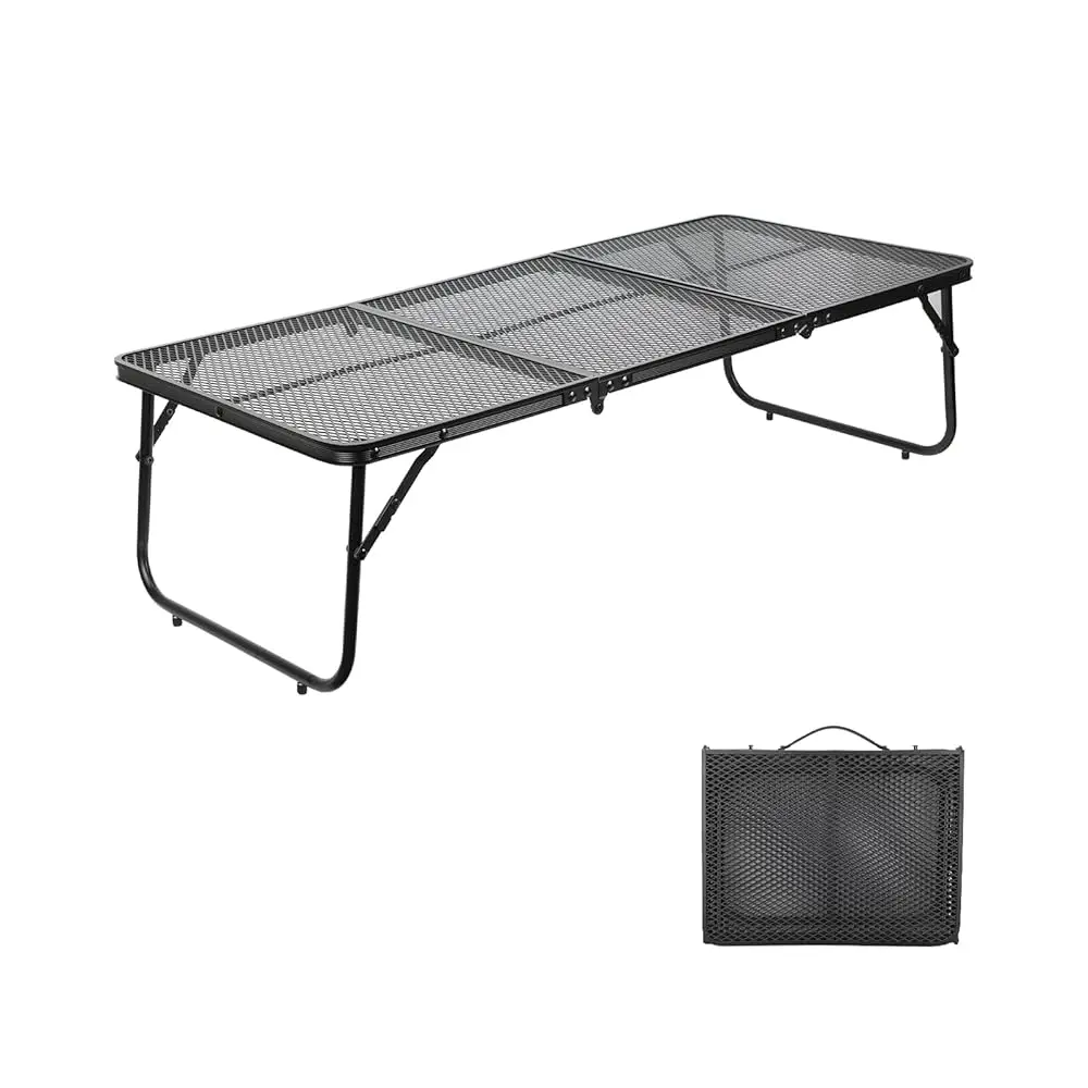 Grill Table Camping Table 3Ft Foldable Small Folding Table Low Picnic Table Portable Stand Mesh Outdoor Indoor Card Bbq Rv Bla
Grill Table Camping Table 3Ft Foldable Small Folding Table Low Picnic Table Portable Stand Mesh Outdoor Indoor Card Bbq Rv Bla