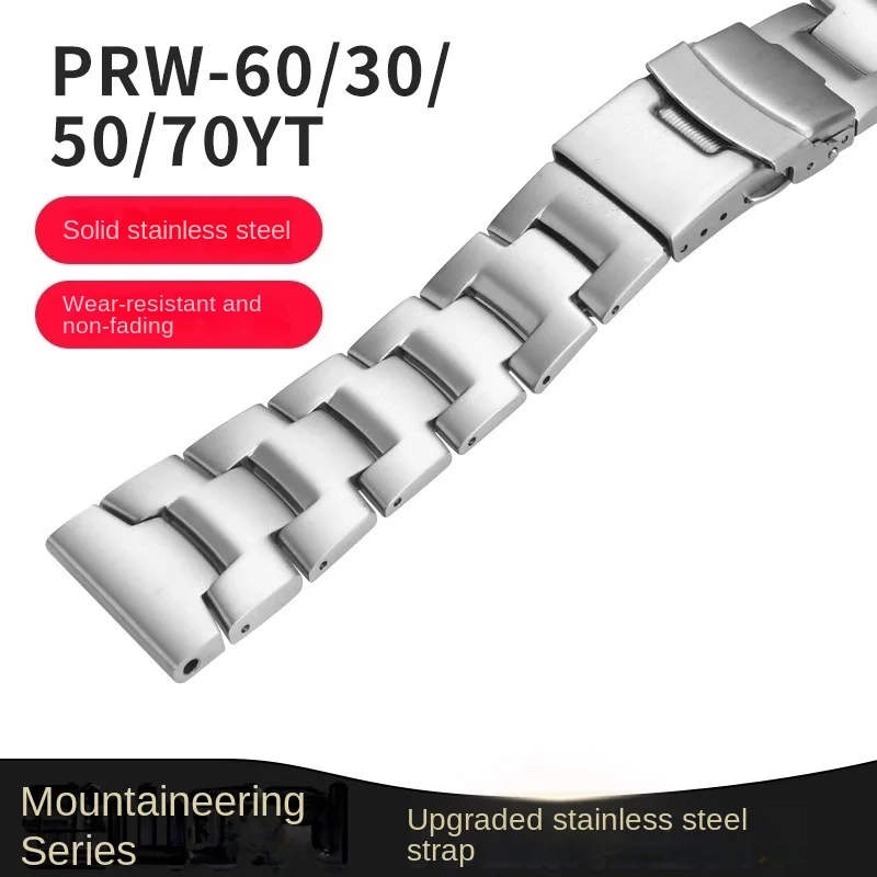 PRW-30/35 23mm stainless steel bracelet for Casio PRT-B50 PRT-B70 metal watchband PROTPEK PRW-51/60/61Y prt b50/b70 watch strap
PRW-30/35 23mm stainless steel bracelet for Casio PRT-B50 PRT-B70 metal watchband PROTPEK PRW-51/60/61Y prt b50/b70 watch strap