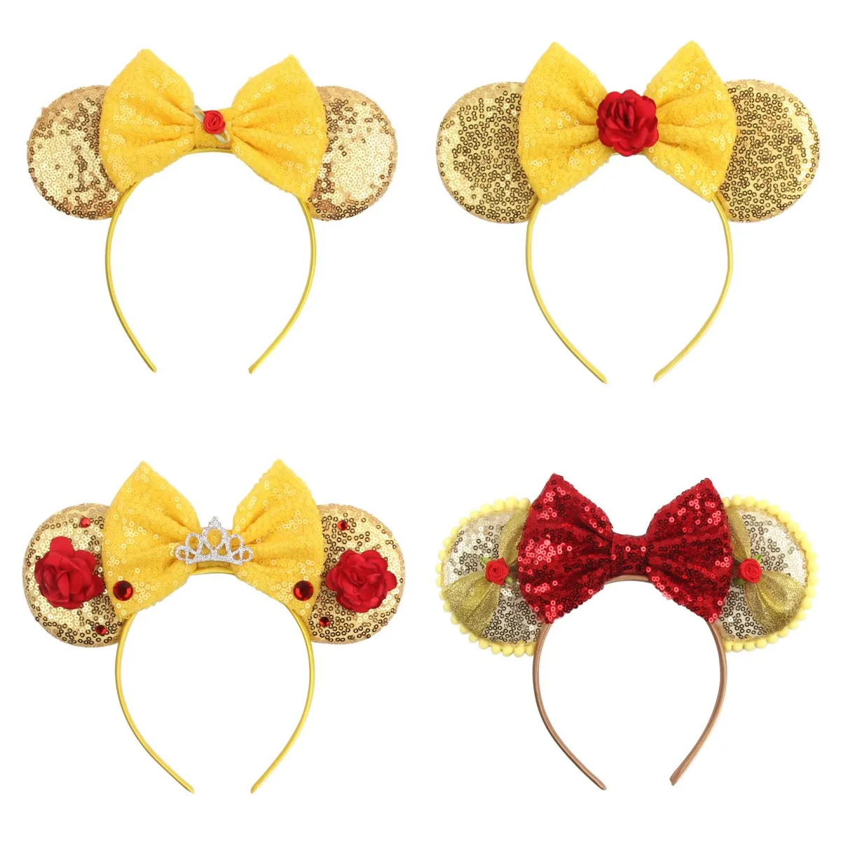 Disney Hair Accessories Mickey Hair Hoops Cute Belle Princess Head Hoops Children's Amusement Park Hair Accessories
Disney Hair Accessories Mickey Hair Hoops Cute Belle Princess Head Hoops Children's Amusement Park Hair Accessories